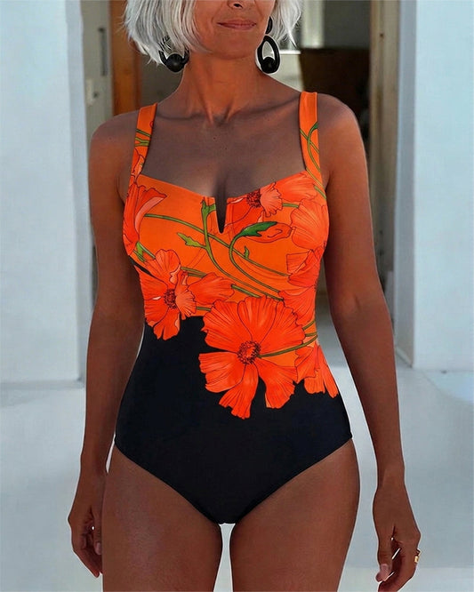 MANUELA ™ | Bañador de una pieza Cuello Cuadrado