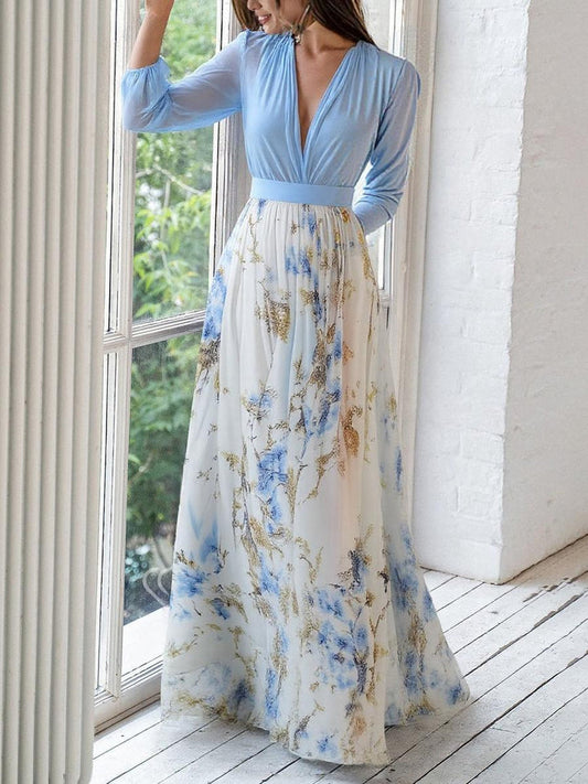Peniel™ | Elegante Vestido Maxi Floral