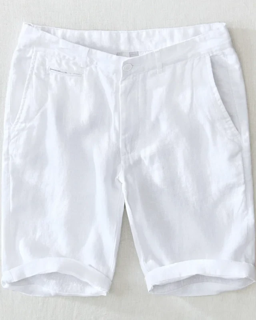 Pantalones cortos de lino Lisbo