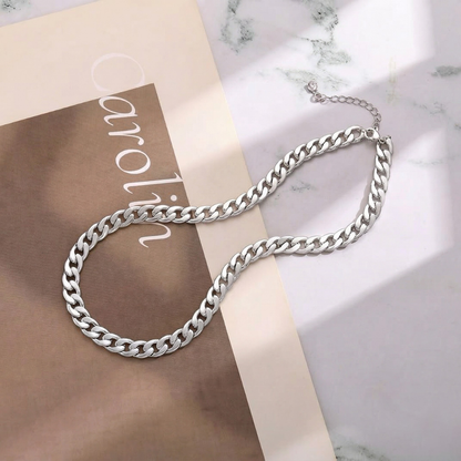 ESTRELLA | Collar Chunky de Eslabones Cubanos Oro