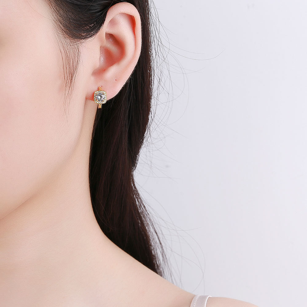 NADINE | Pendientes Cuadrados Oro
