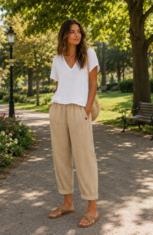 PANTALÓN ALBA | LIGERO DE LINO