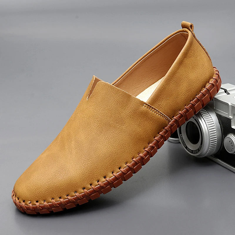 Mocasines de piel Santorini