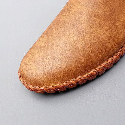 Mocasines de piel Santorini