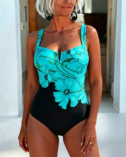 MANUELA ™ | Bañador de una pieza Cuello Cuadrado