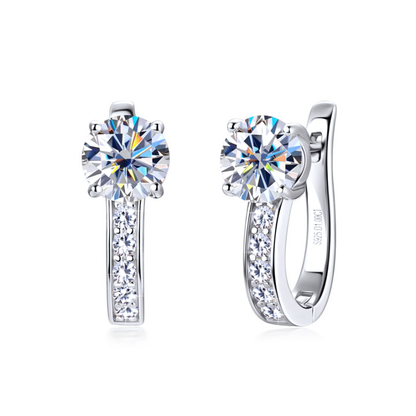 SENSIBILIS | Pendientes Huggie de Canal Oro
