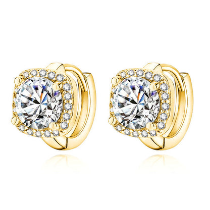 NADINE | Pendientes Cuadrados Oro