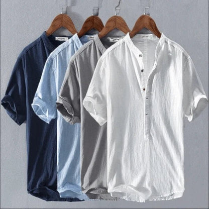 Camisa de verano de lino